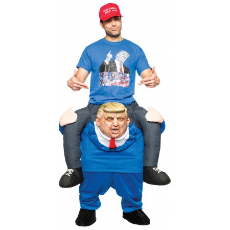 Donald Trump Halloween Costume Ride On image