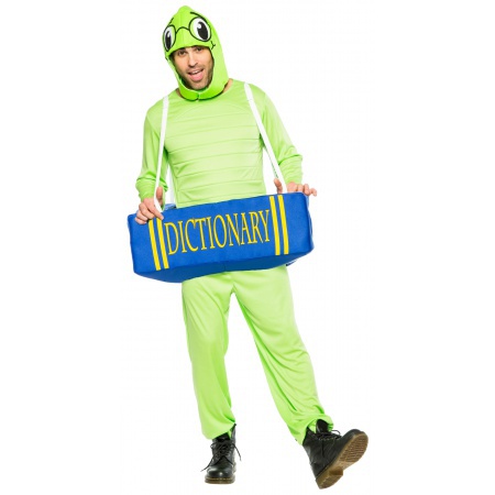 Adult Bookworm Costume image