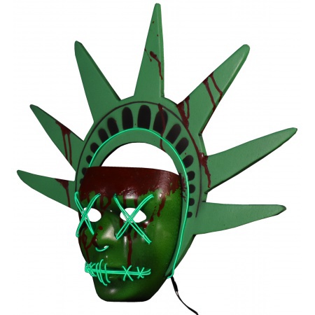 The Purge Statue Of Liberty Mask image