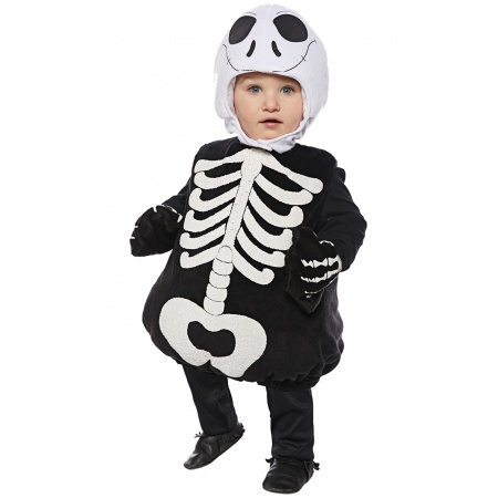Toddler Skeleton Costume image