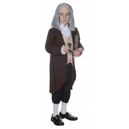 Kids Ben Franklin Costume image