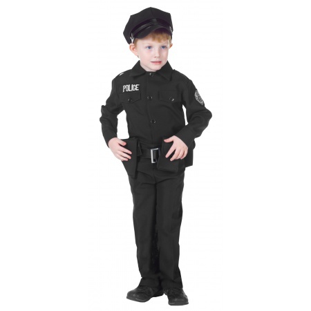 Kids Police Costume image