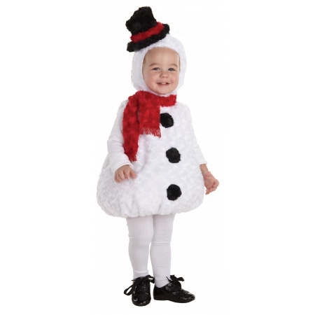 Toddler Snowman Costume image