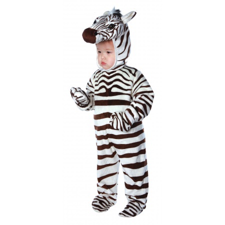 Toddler Zebra Costume image