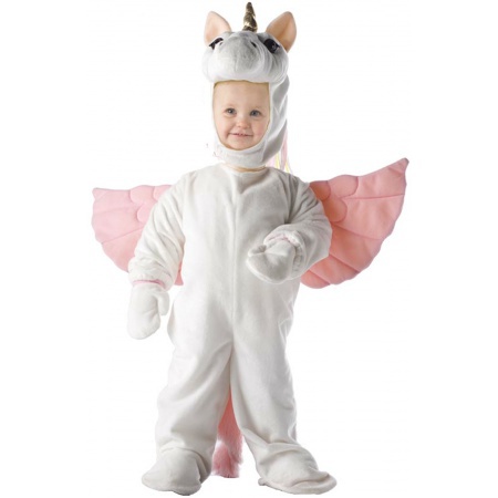 Little Girl Unicorn Costume image