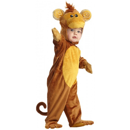 Baby And Toddler Monkey Costume image