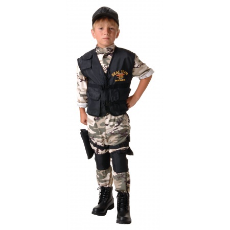 Kids Navy SEAL Costume image
