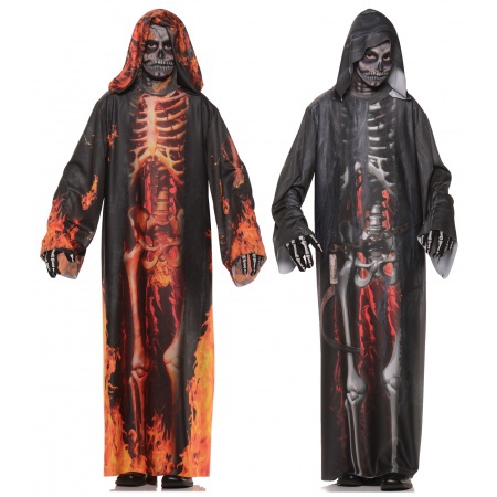 Kids Grim Reaper Costume image