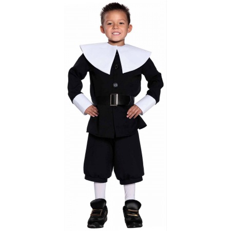 Boy Pilgrim Costume image