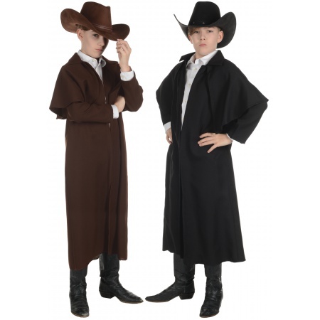 Kids Duster Coat Cowboy Costume image