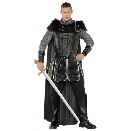 Dark Medieval Warrior Costume image