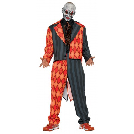 Evil Clown Costume image