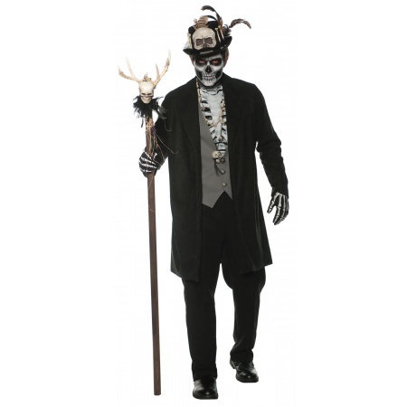 Voodoo Witch Doctor Costume image