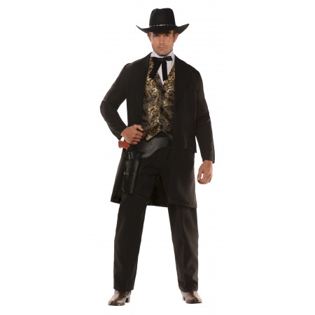 Wild West Gambler Costume image