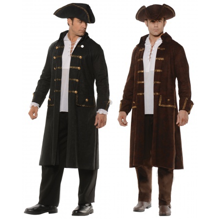Pirate Coat Costume For Men image