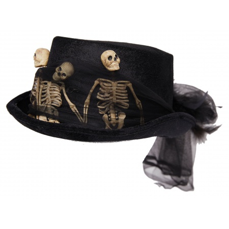 Day Of The Dead Top Hat image