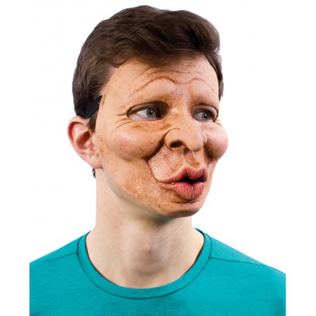 Creepy Old Man Mask image