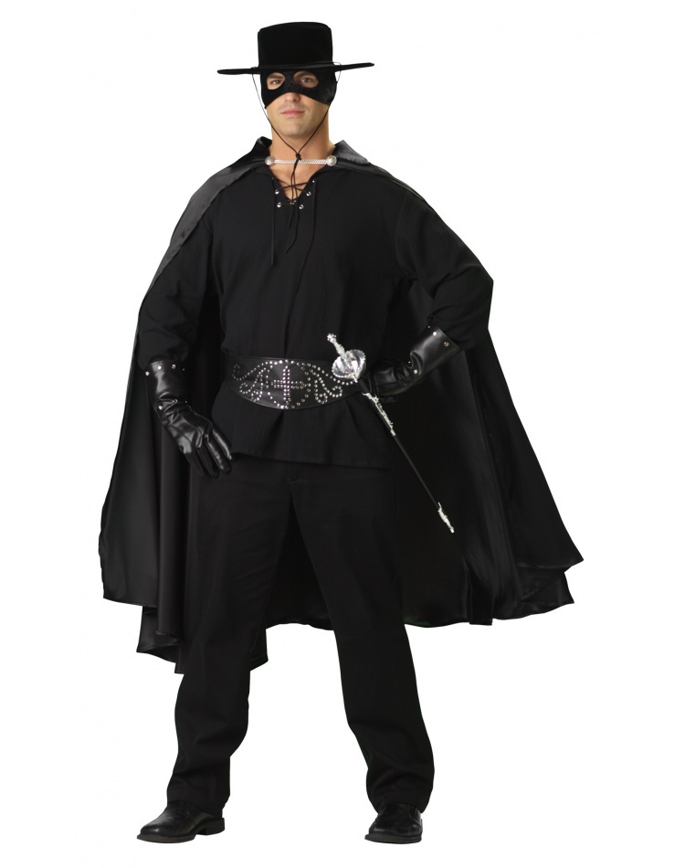 Bandido Costume Zorro Deluxe High Quality Male