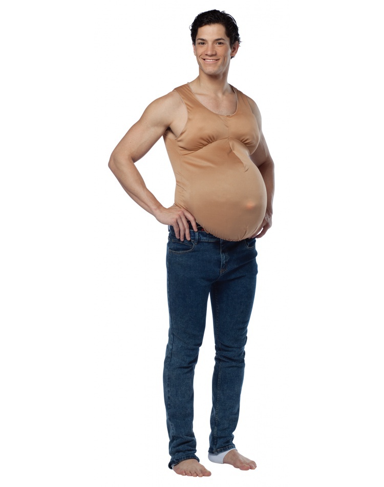 Fake Pregnant Belly Costume.