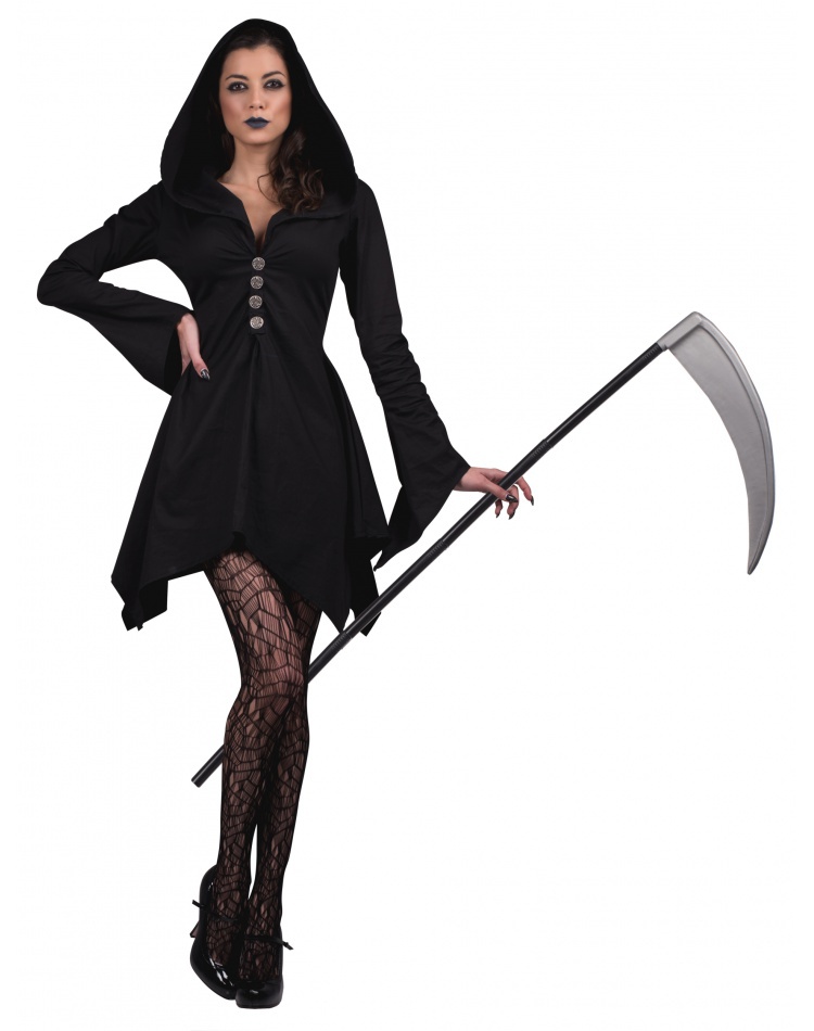 Female Grim Reaper Costume. 